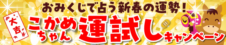 こかめちゃん運試しキャンペーン